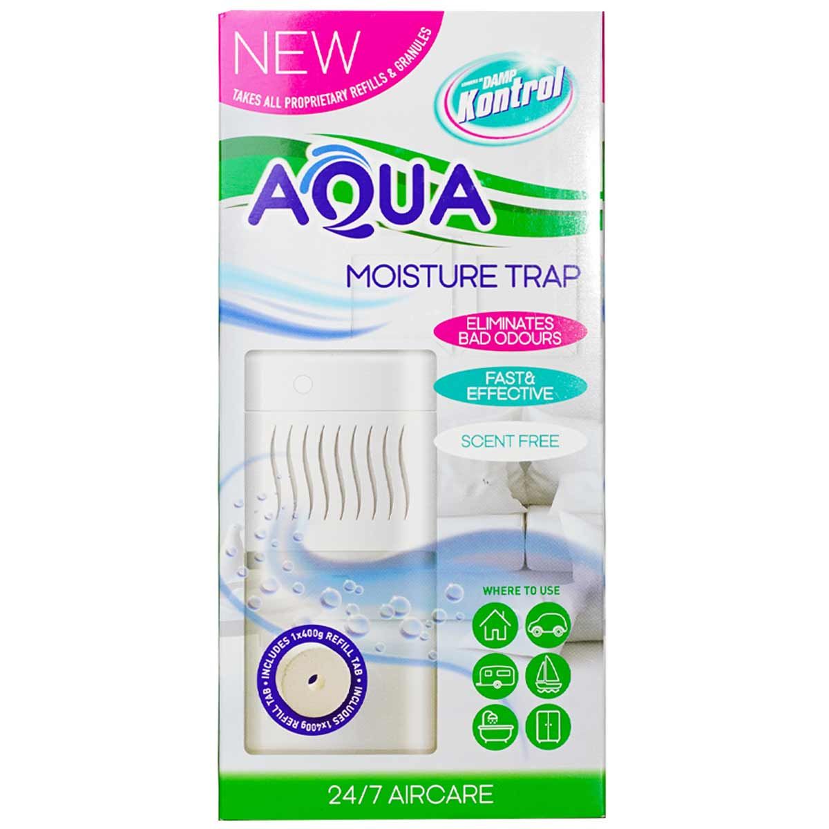 Kontrol Aqua Moisture Trap Scent Free (900ml Capacity) NDV111