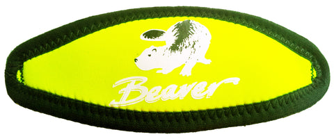 Beaver Yellow Neoprene Mask Strap - HS CODE - 	6307909899	  C.O.O. - 	CN