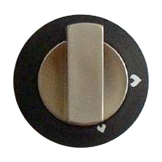 Thetford Hob-Grill Knob Black & Satin for Enigma Cookers (SSPA0926.SA)