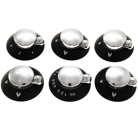 Thetford Oven Grill-Hob Knob Kit Black/Chrome for Enigma (SSPA1205.CR)