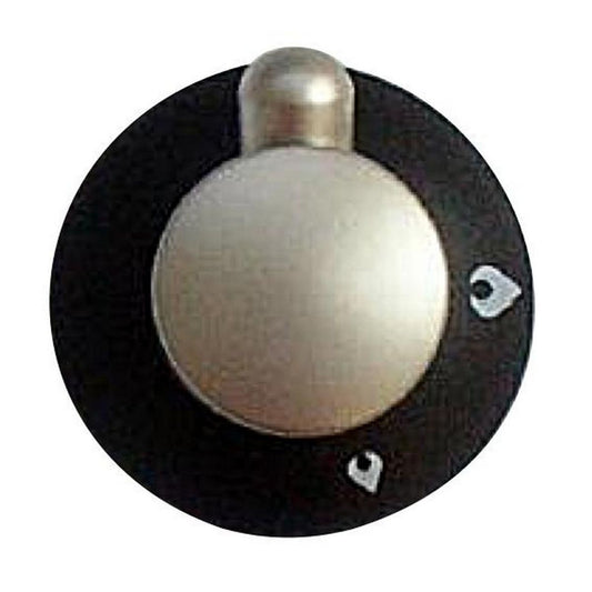 Thetford Hob-Grill Knob Black & Satin for Enigma Cookers (SSPA0928.SA)