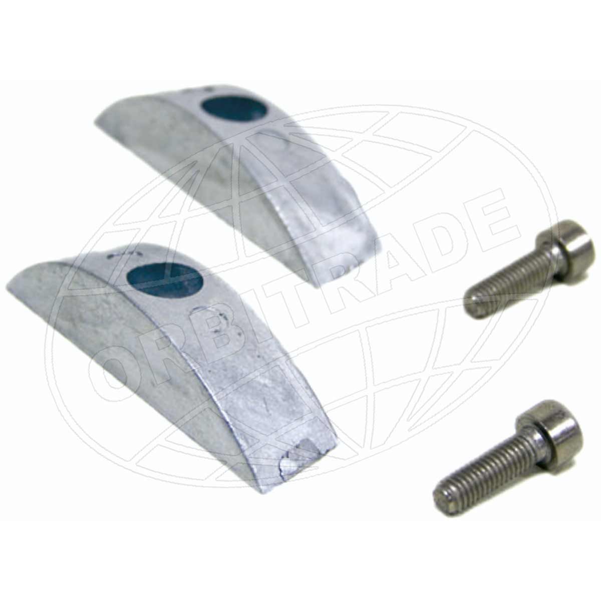 Orbitrade 19018-2 Magnesium Folding Propeller Anode (Volvo Saildrive) ORB-19018-2