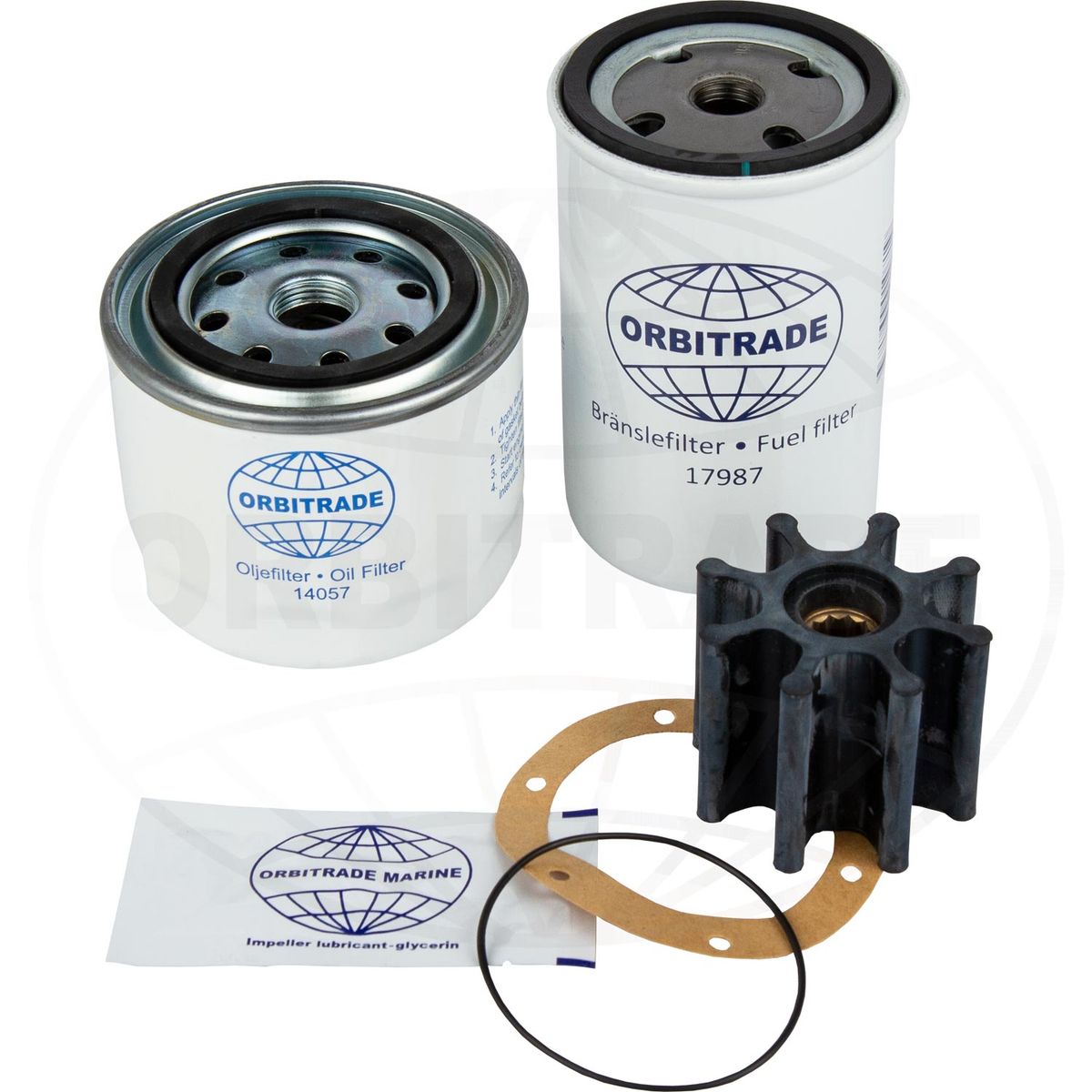 Orbitrade 23201 Service Kit for Volvo Penta Engines D30, D31 & D32 ORB-23201