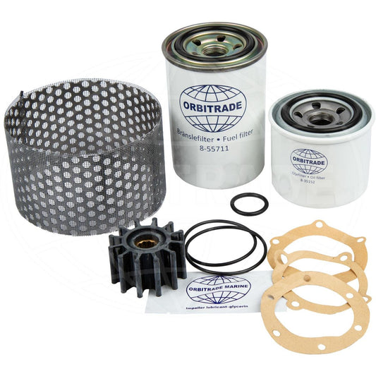 Orbitrade 8-10050 Service Kit for Yanmar Engines 4JH2, 4JH3 & 4JH4 ORB-8-10050