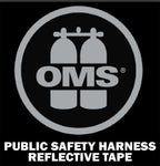 OMS Public Safety Harness Complete Reflection Tape Loop A11918084