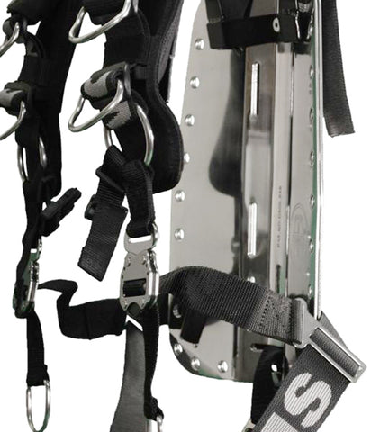 Beaver OMS Complete Comfort Harness Heavy Signature Series with Twin Stainless Steel Backplates A11818072