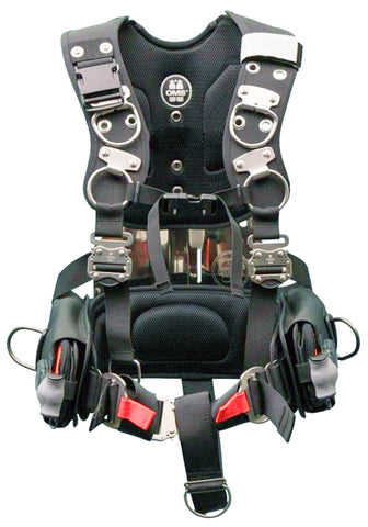 Beaver OMS Complete Heavy Public Safety Harness with Weight Pockets & Twin Backplates A11818071