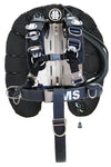 Beaver OMS Black 45Lb-20Kg Aluminium Comfort Harness III Deep Ocean Signature Single/Twin Tank BC System S11618095