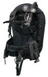 Beaver OMS All Black 27Lb-12.5Kg IQ Lite Cummerband Signature Harness Performance Mono Wing BC System Size S S11518038