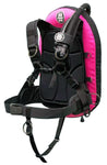 OMS Pink/Black 27Lb12.5Kg IQ Lite Harness Performance Mono Wing BC System Size ML  S11518115