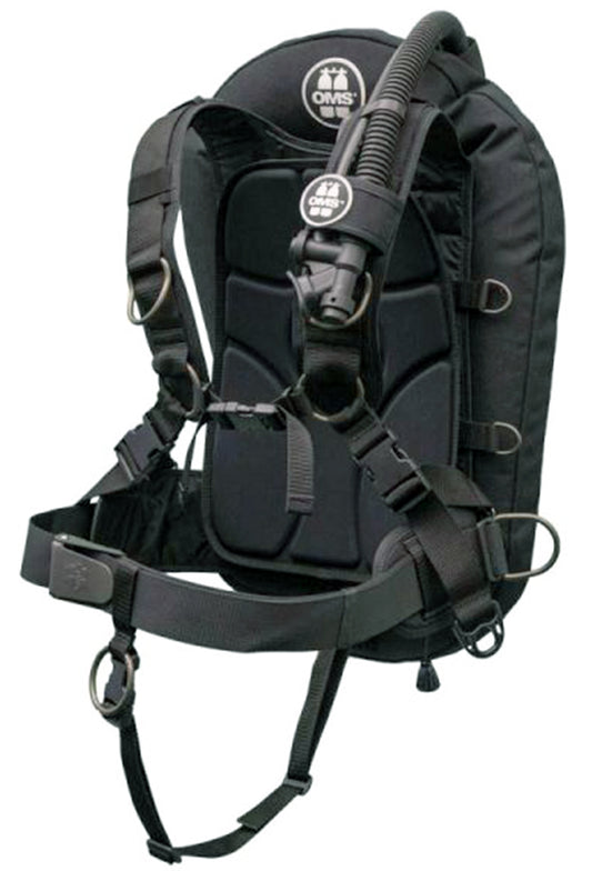 OMS All Black 32Lb14.5Kg IQ Lite Harness Performance Mono Wing BC System Size ML S11518033