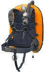 Beaver OMS Lava Orange/Black 32Lb-14.5Kg IQ Lite Harness Performance Mono Wing BC System Size ML S11618069