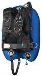 OMS Ocean Blue/Black 32Lb14.5Kg IQ Lite Harness Performance Mono Wing BC System Size XS S11518027