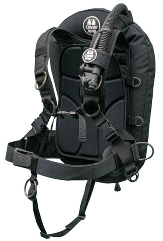 Beaver OMS All Black 32Lb-14.5Kg IQ Lite Harness Performance Mono Wing BC System Size XS S11518031