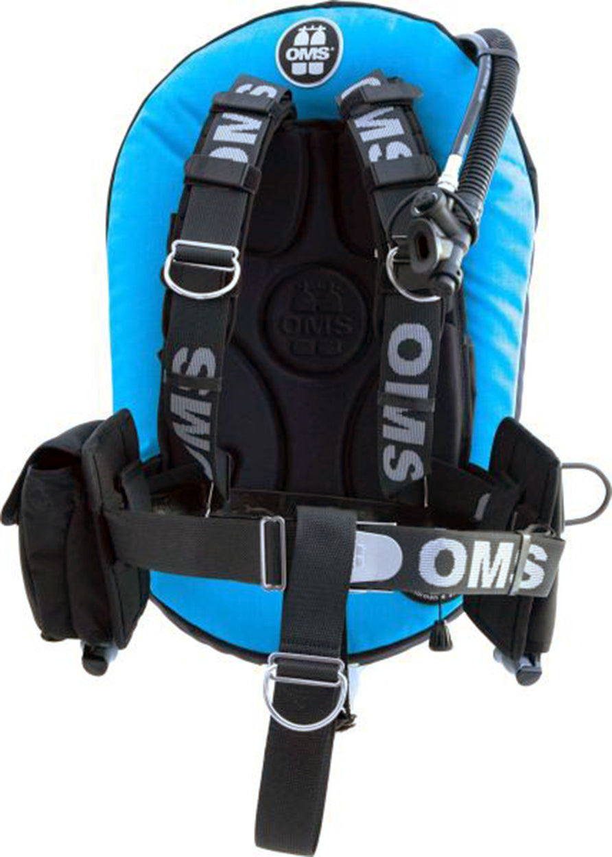 OMS 27Lb12.5Kg Miami Blue/Black Aluminum SmartStream Signature Harness Performance Mono Wing S11618025