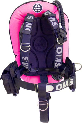 Beaver OMS 27Lb-12.5Kg Pink/Black Aluminum SmartStream Signature Harness Performance Mono Wing S11518083