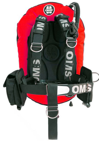 Beaver OMS 27Lb-12.5Kg Indian Red/Black Aluminum SmartStream Signature Harness Performance Mono Wing S11518081