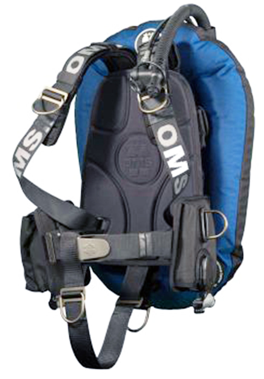 OMS 27Lb12.5Kg Ocean Blue/Black Stainless Steel SmartStream Signature Harness Performance Mono Wing S11718021