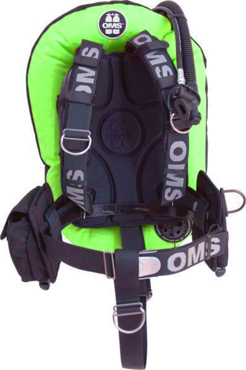 OMS 27Lb12.5Kg Lizard Green/Black Stainless Steel SmartStream Signature Harness Performance Mono Wing S11618038