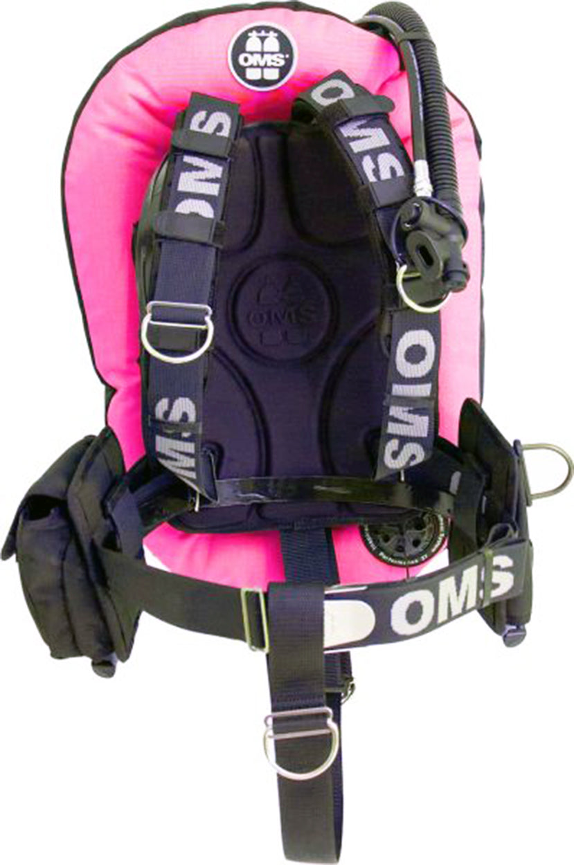 OMS 32Lb14.5Kg Pink/Black Stainless Steel SmartStream Signature Harness Performance Mono Wing S11518094