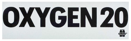 OMS Oxygen 20 Sticker A16918017