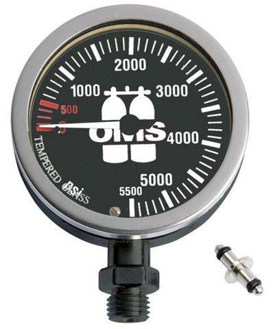 Beaver OMS 52mm Master Black Pressure Gauge PSI A14118015