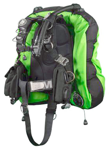 Beaver OMS Lizard Green/Black 45/60Lb -20/27Kg Aluminum Comfort Harness III Signature with Deep Ocean Wing S11818055