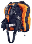 Beaver OMS Lava Orange/Black 45/60Lb -20/27Kg Aluminum Comfort Harness III Signature with Deep Ocean Wing S11818031