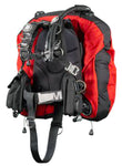 OMS Indian Red/Black 45/60Lb 20/27Kg Aluminum Comfort Harness III Signature with Deep Ocean Wing S11718094