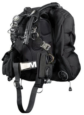 Beaver OMS All Black 45/60Lb -20/27Kg Stainless Steel Comfort Harness III Signature with Deep Ocean Wing S11718059