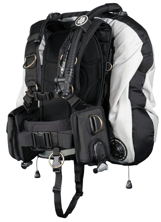 OMS Grey/Black 45/60Lb20/27Kg IQ Lite CB Signature with Deep Ocean 2 Hybrid Wing Size S S11818022