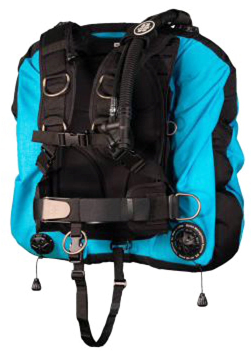 OMS Miami Blue/Black 45/60Lb20/27Kg IQ Lite Signature with Deep Ocean 2 Hybrid Wing Size MLS11818051