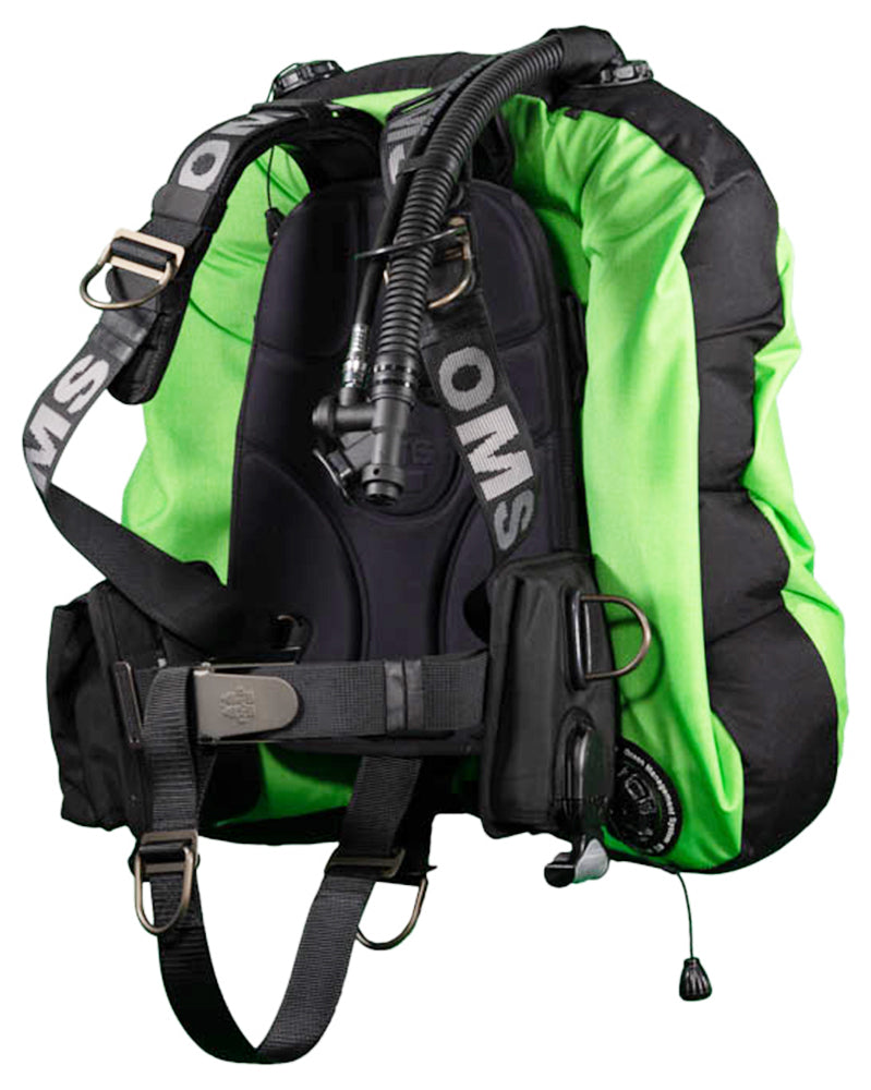 OMS Lizard Green/Black 45/60Lb20/27Kg Aluminum SmartStream Signature with Deep Ocean 2 Hybrid Wing S11818053