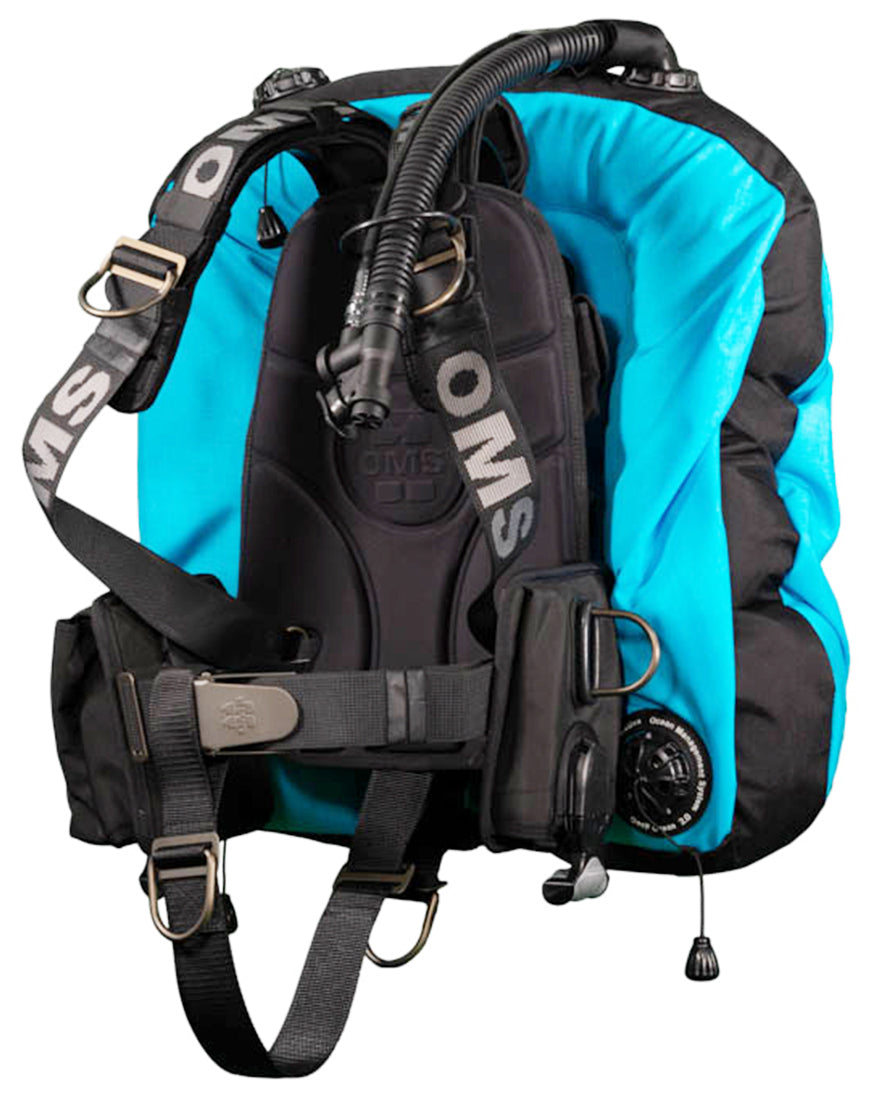 OMS Miami Blue/Black 45/60Lb20/27Kg Stainless Steel SmartStream Signature with Deep Ocean 2 Hybrid Wing S11818042