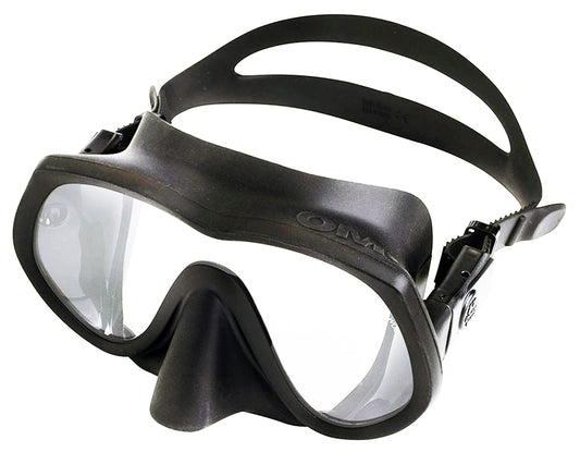 OMS Black Tattoo Mask Western Ultra Clear Lens A12118010