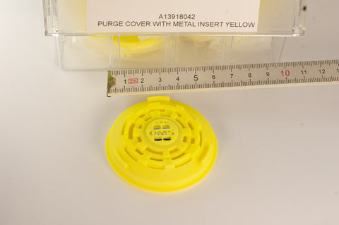 Beaver OMS Yellow Regulator Purge Cover with Metal Insert  A13918042