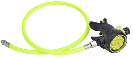 (CONTACT US FOR STOCK) OMS Evoque Octopus with 100cm Yellow Miflex Hose S13218003