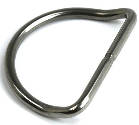 Beaver OMS 3" - 75mm Stainless Steel 45 Degree D-Ring A24518003