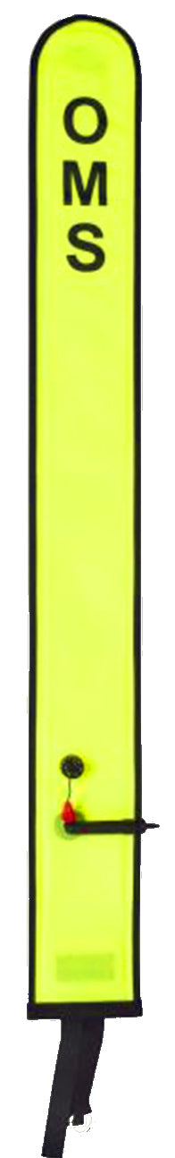 OMS Yellow 1 Metre Slim Hybrid Diver's Alert Marker S.M.B.  A24218015