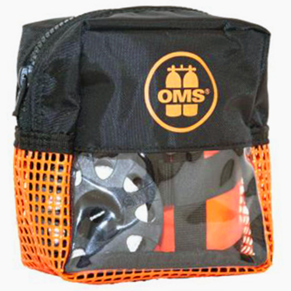 OMS Lava Orange/Black 3.3 Complete Pouch, 1 Metre SMB & Reel Safety Set S24218009