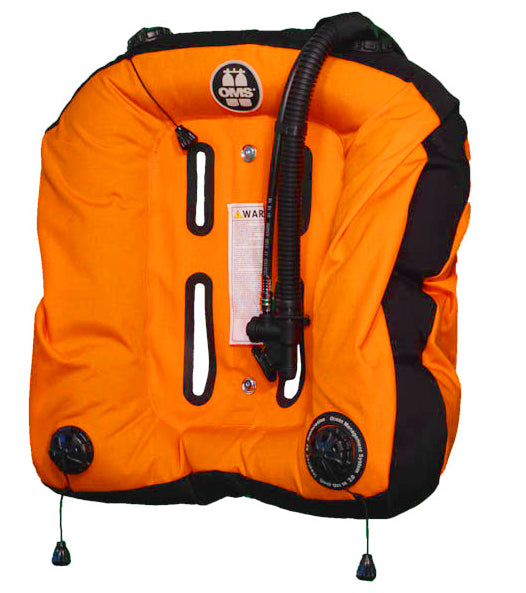 OMS Lava Orange/Black 60Lb27Kg Lift Deep Ocean 2 Hybrid Wing A11418033