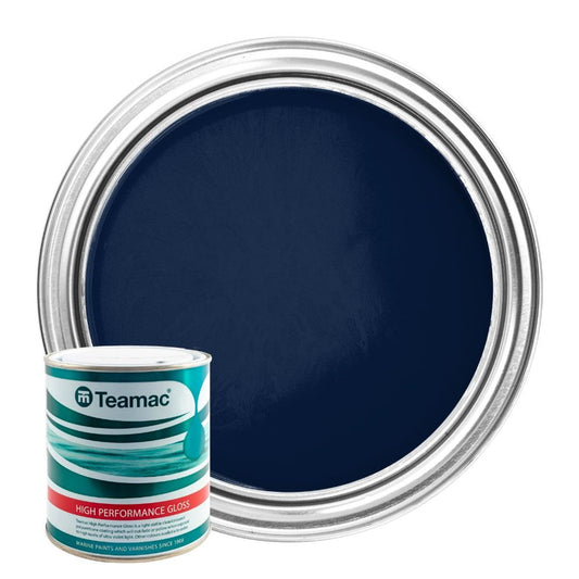 Teamac Marine Gloss Paint in Oxford Blue (1 Litre / 21) PA-115