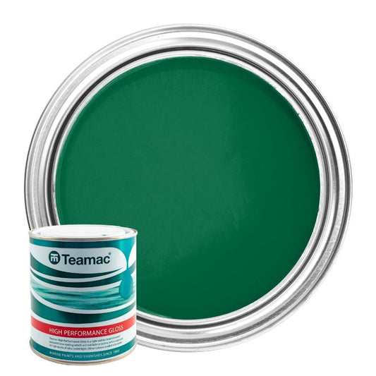 Teamac Marine Gloss Paint in Emerald Green (1 Litre / 1476) PA-117