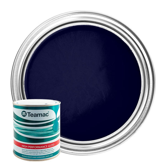 Teamac Marine Gloss Paint in Royal Blue (1 Litre / 73) PA-180