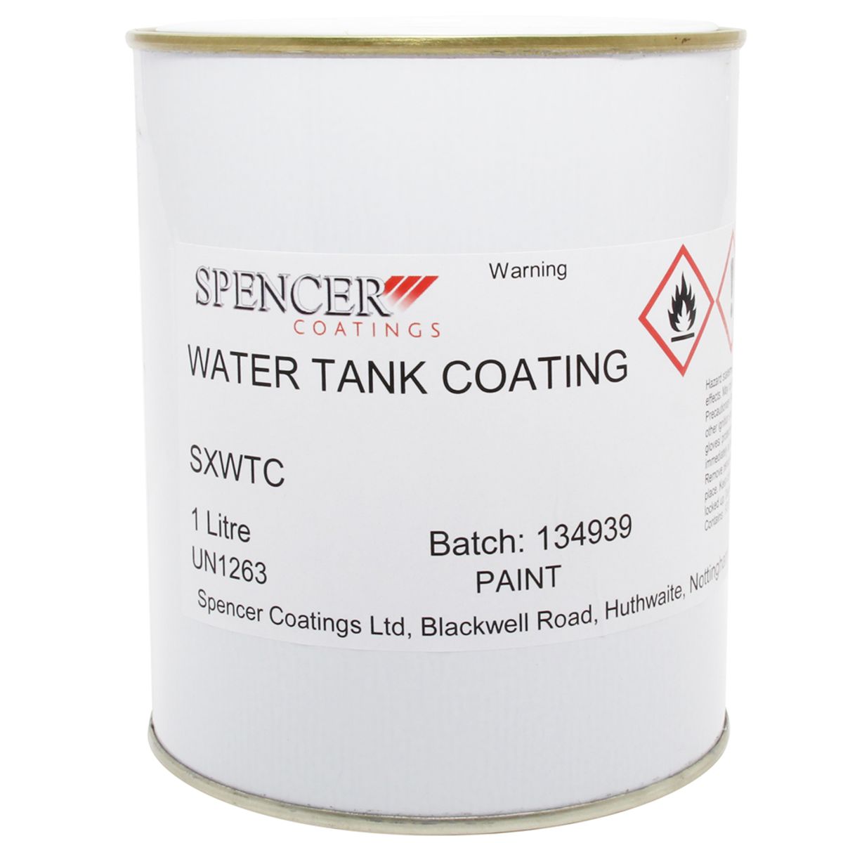 Sealex Water Tank Blacking 1 Litre PA-201