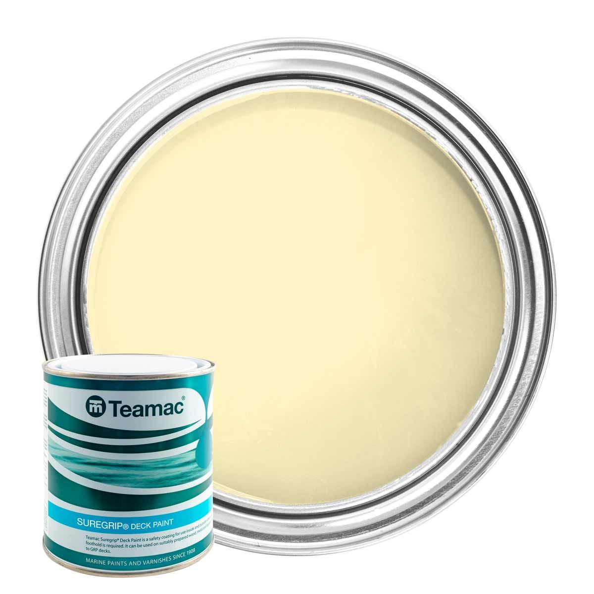 Teamac Suregrip Deck Paint in Buttermilk (2.5 Litres) PA-278