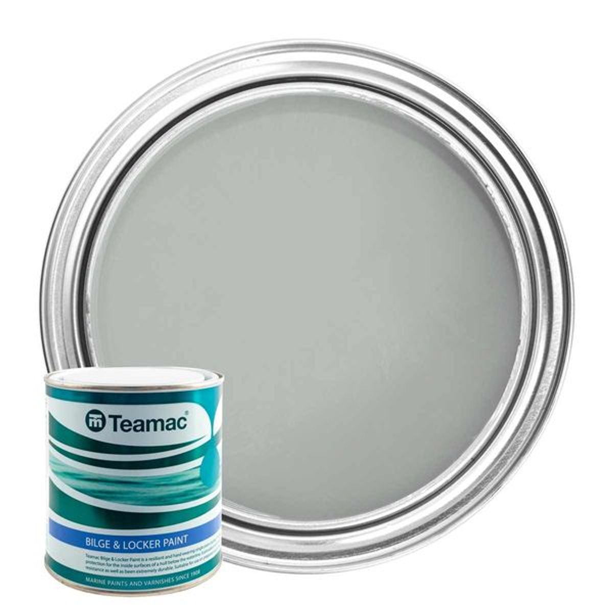 Teamac Grey Bilge & Locker Paint (2.5 Litres) PA-285