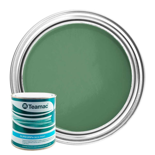 Teamac Suregrip Deck Paint in Green (1 Litre) PA-334