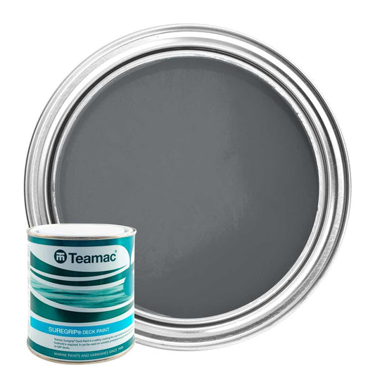 Teamac Suregrip Deck Paint in Grey (1 Litre) PA-338