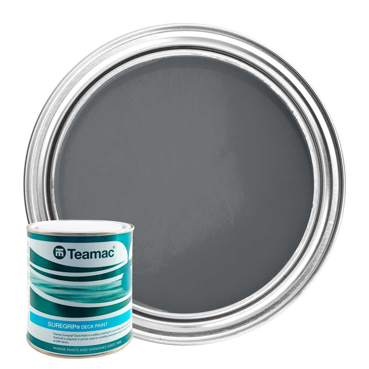 Teamac Suregrip Deck Paint in Grey (2.5 Litres) PA-339